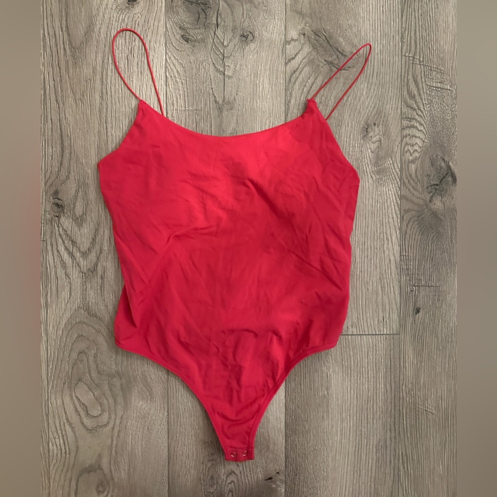 intimately free people got pink seamless bodysuit size M/L
